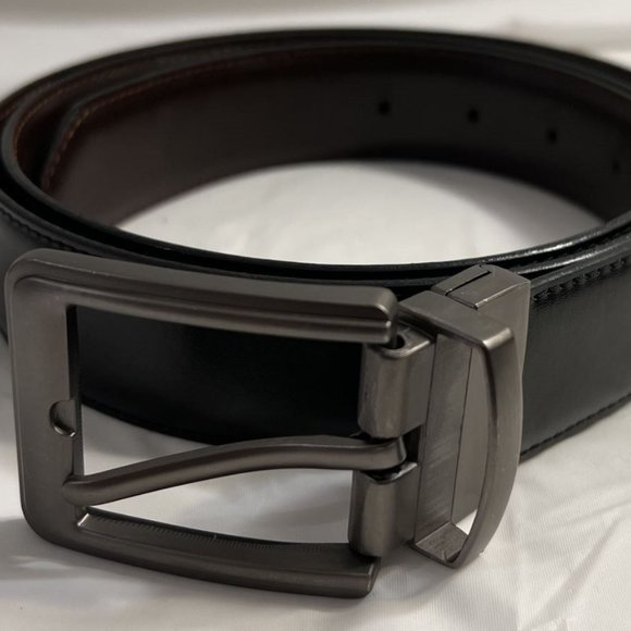 Genuine Leather Belt Black - Picture 4 of 9
